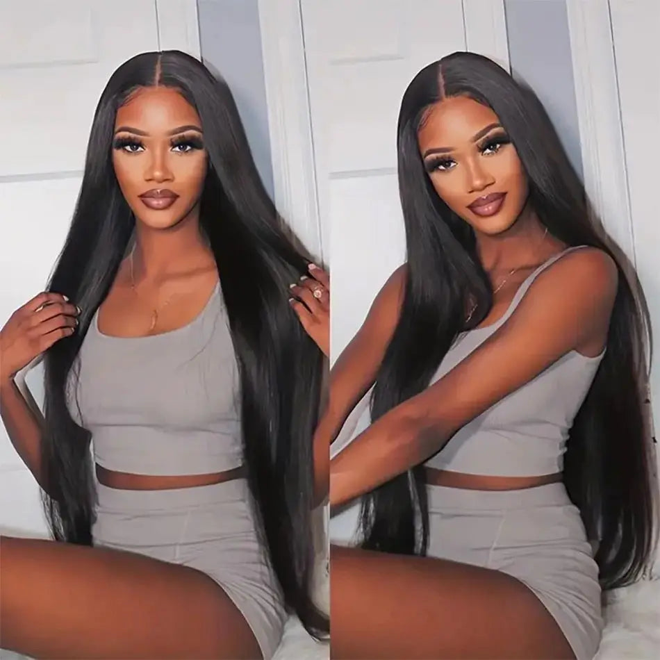 30-32 inch Bundles 100% Raw Human Hair Weaving Natural Extensions