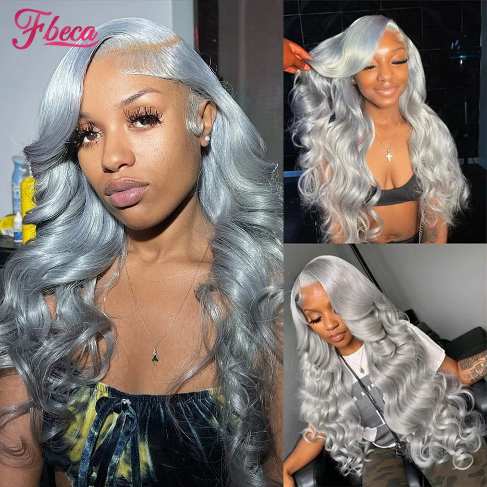 HD Transparent Lace Front Human Hair Wigs