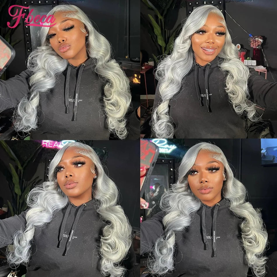 HD Transparent Lace Front Human Hair Wigs