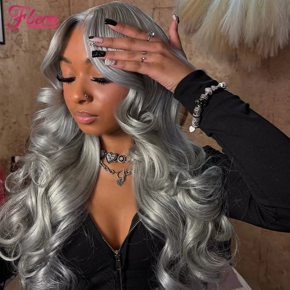 HD Transparent Lace Front Human Hair Wigs